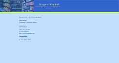 Desktop Screenshot of krabel.de